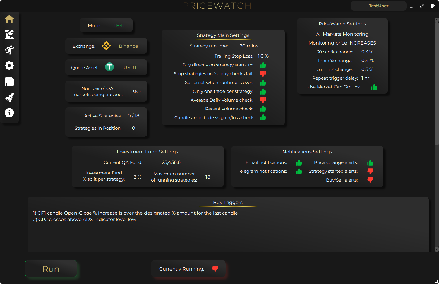 PriceWatch Dashboard